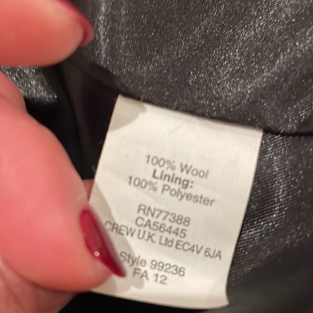 J. Crew women’s blazer with rhinestone details in the collar - Picture 8 of 14